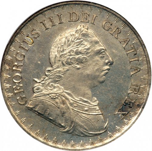 Three Shillings Obverse Image minted in UNITED KINGDOM in 1811 (1760-20 - George III)  - The Coin Database