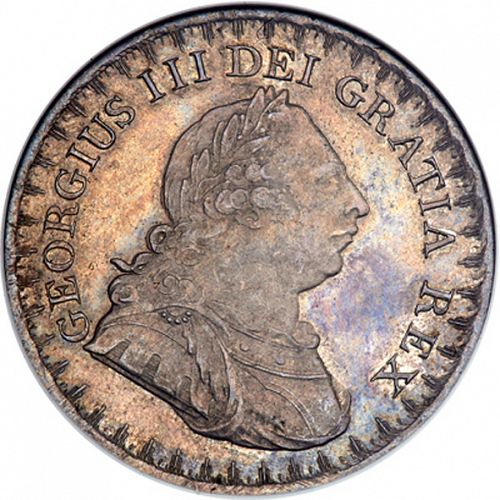 Three Shillings Obverse Image minted in UNITED KINGDOM in 1812 (1760-20 - George III)  - The Coin Database