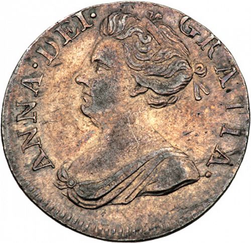 Fourpence Obverse Image minted in UNITED KINGDOM in 1709 (1701-14 - Anne)  - The Coin Database