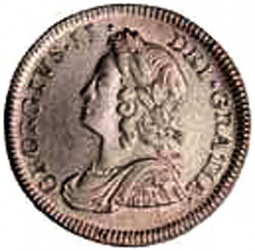 Fourpence Obverse Image minted in UNITED KINGDOM in 1740 (1727-60 - George II)  - The Coin Database