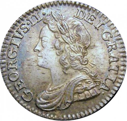 Fourpence Obverse Image minted in UNITED KINGDOM in 1746 (1727-60 - George II)  - The Coin Database