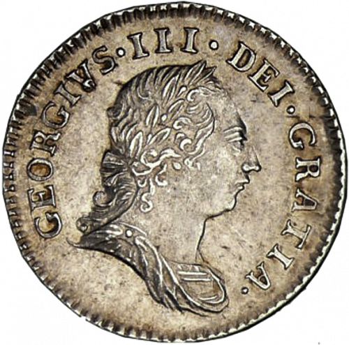 Fourpence Obverse Image minted in UNITED KINGDOM in 1786 (1760-20 - George III)  - The Coin Database