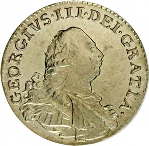 Fourpence Obverse Image minted in UNITED KINGDOM in 1800 (1760-20 - George III)  - The Coin Database