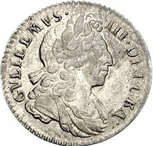 Fourpence Obverse Image minted in UNITED KINGDOM in 1699 (1694-01 - William III)  - The Coin Database