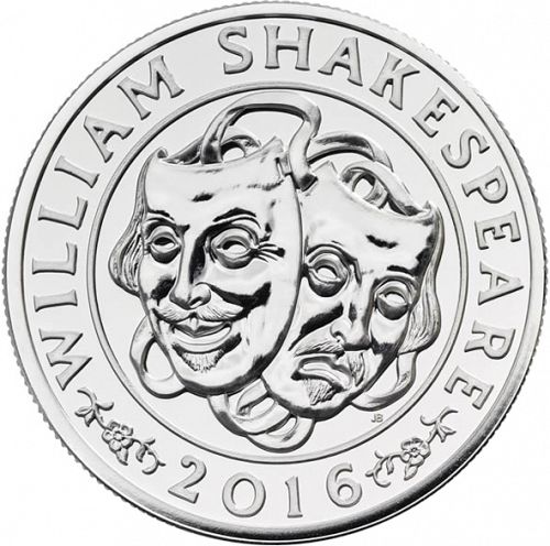 £50 Reverse Image minted in UNITED KINGDOM in 2016 (1971-up  -  Elizabeth II - Decimal Coinage)  - The Coin Database