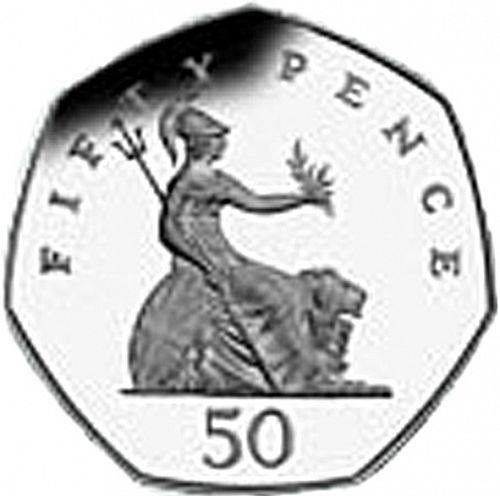 50p Reverse Image minted in UNITED KINGDOM in 1983 (1971-up  -  Elizabeth II - Decimal Coinage)  - The Coin Database