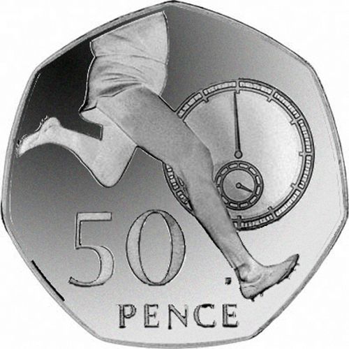 50p Reverse Image minted in UNITED KINGDOM in 2004 (1971-up  -  Elizabeth II - Decimal Coinage)  - The Coin Database