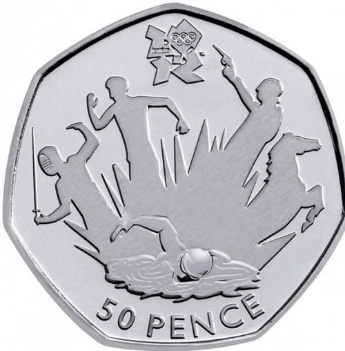 50p Reverse Image minted in UNITED KINGDOM in 2011 (1971-up  -  Elizabeth II - Decimal Coinage)  - The Coin Database