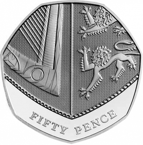 50p Reverse Image minted in UNITED KINGDOM in 2014 (1971-up  -  Elizabeth II - Decimal Coinage)  - The Coin Database