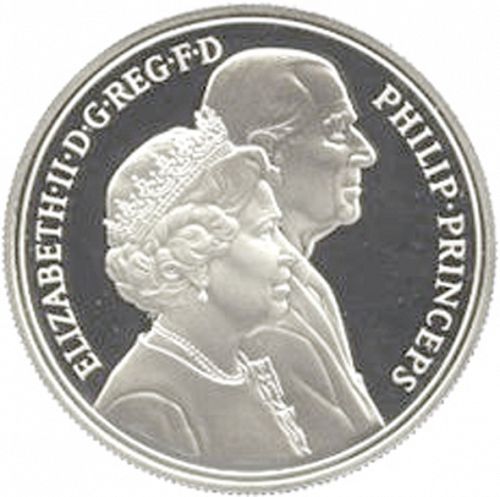 £5 Obverse Image minted in UNITED KINGDOM in 1997 (1971-up  -  Elizabeth II - Decimal Coinage)  - The Coin Database
