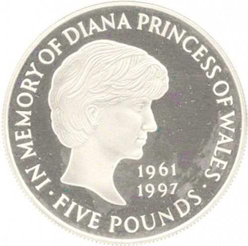 £5 Reverse Image minted in UNITED KINGDOM in 1999 (1971-up  -  Elizabeth II - Decimal Coinage)  - The Coin Database