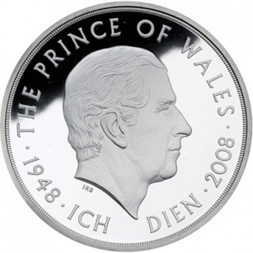 £5 Reverse Image minted in UNITED KINGDOM in 2008 (1971-up  -  Elizabeth II - Decimal Coinage)  - The Coin Database