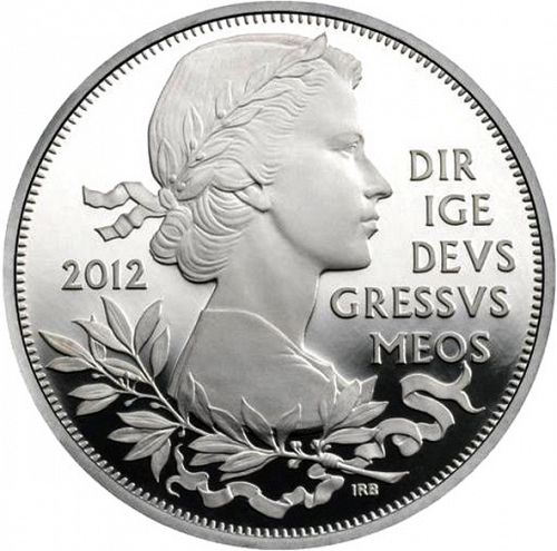 £5 Reverse Image minted in UNITED KINGDOM in 2012 (1971-up  -  Elizabeth II - Decimal Coinage)  - The Coin Database