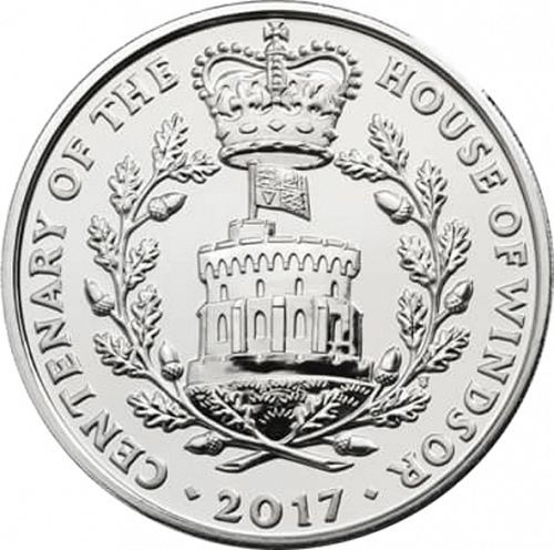 £5 Reverse Image minted in UNITED KINGDOM in 2017 (1971-up  -  Elizabeth II - Decimal Coinage)  - The Coin Database