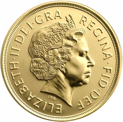 Five Pounds Obverse Image minted in UNITED KINGDOM in 2011 (1953-up  -  Elizabeth II - Sovereign)  - The Coin Database