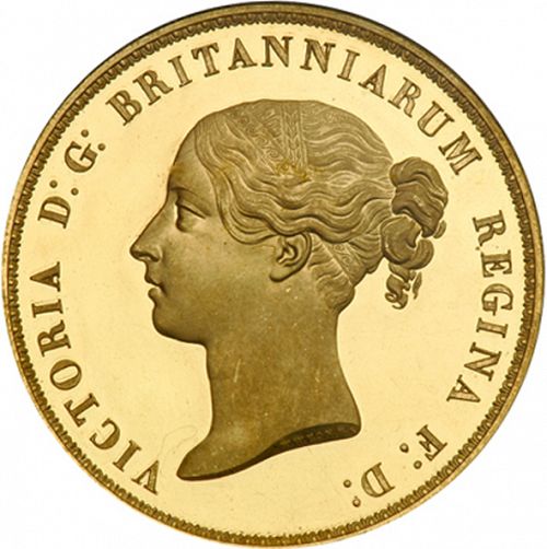 Five Pounds Obverse Image minted in UNITED KINGDOM in 1839 (1837-01  -  Victoria)  - The Coin Database