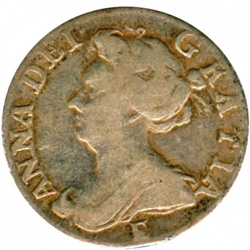 Sixpence Obverse Image minted in UNITED KINGDOM in 1707E (1701-14 - Anne)  - The Coin Database