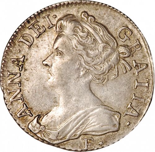 Sixpence Obverse Image minted in UNITED KINGDOM in 1708 (1701-14 - Anne)  - The Coin Database