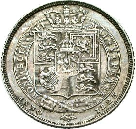 Sixpence Reverse Image minted in UNITED KINGDOM in 1826 (1820-30 - George IV)  - The Coin Database