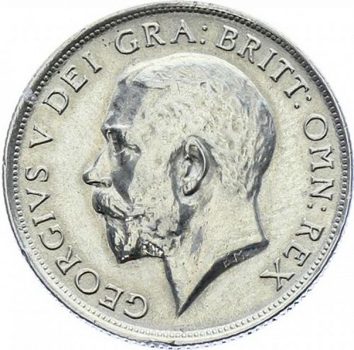 Sixpence Obverse Image minted in UNITED KINGDOM in 1916 (1910-36  -  George V)  - The Coin Database