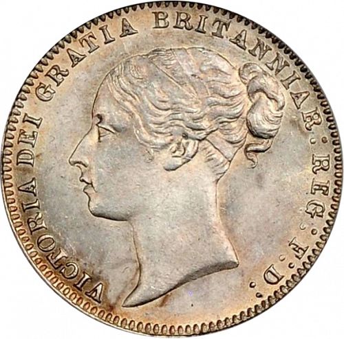 Sixpence Obverse Image minted in UNITED KINGDOM in 1875 (1837-01  -  Victoria)  - The Coin Database