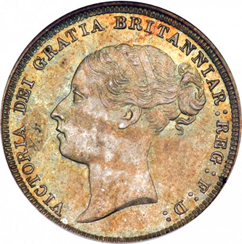 Sixpence Obverse Image minted in UNITED KINGDOM in 1885 (1837-01  -  Victoria)  - The Coin Database