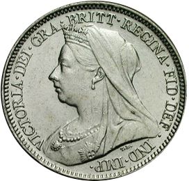 Sixpence Obverse Image minted in UNITED KINGDOM in 1898 (1837-01  -  Victoria)  - The Coin Database