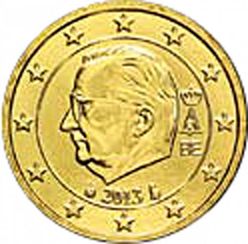 10 cent Obverse Image minted in BELGIUM in 2013 (ALBERT II - 3rd Series)  - The Coin Database