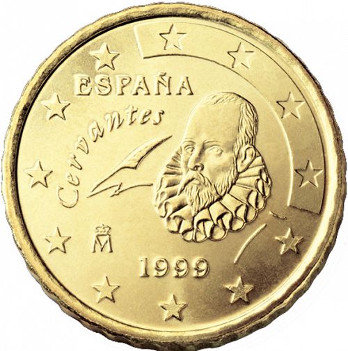 10 cent Obverse Image minted in SPAIN in 1999 (JUAN CARLOS I)  - The Coin Database