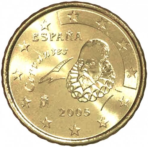 10 cent Obverse Image minted in SPAIN in 2005 (JUAN CARLOS I)  - The Coin Database