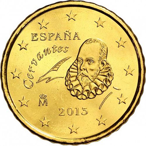 10 cent Obverse Image minted in SPAIN in 2013 (JUAN CARLOS I - 2nd Series)  - The Coin Database