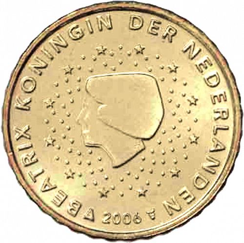 10 cent Obverse Image minted in NETHERLANDS in 2006 (BEATRIX)  - The Coin Database