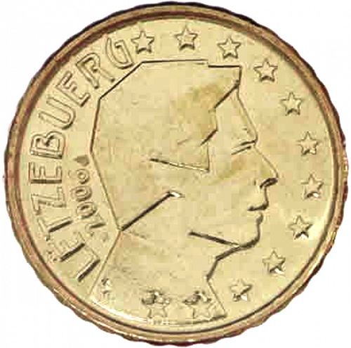 10 cent Obverse Image minted in LUXEMBOURG in 2006 (GRAND DUKE HENRI)  - The Coin Database