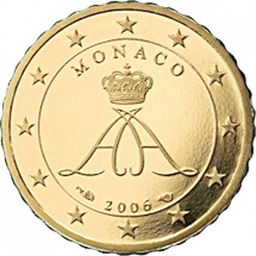 10 cent Obverse Image minted in MONACO in 2006 (ALBERT II)  - The Coin Database