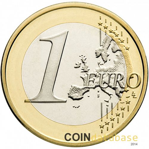 1 € Reverse Image minted in SAN MARINO in 2012 (1st Series - New Reverse)  - The Coin Database