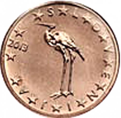 1 cent Obverse Image minted in SLOVENIA in 2013 (1st Series)  - The Coin Database