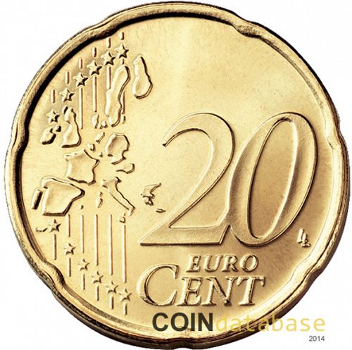 20 cent Reverse Image minted in VATICAN in 2004 (JOHN PAUL II)  - The Coin Database