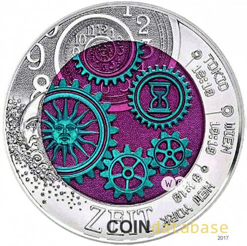 25 € Reverse Image minted in AUSTRIA in 2016 (Silver Niobium Coins Series)  - The Coin Database