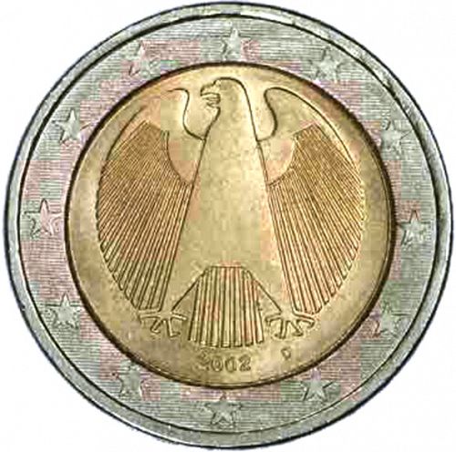 2 € Obverse Image minted in GERMANY in 2002D (1st Series)  - The Coin Database