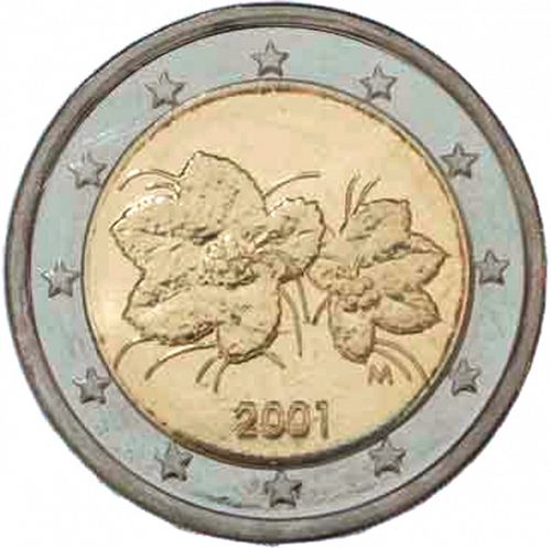 2 € Obverse Image minted in FINLAND in 2001 (1st Series - M mark)  - The Coin Database