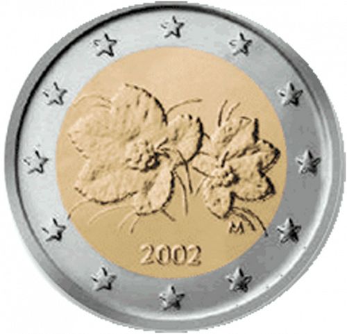 2 € Obverse Image minted in FINLAND in 2002 (1st Series - M mark)  - The Coin Database