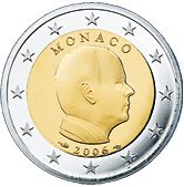 2 € Obverse Image minted in MONACO in 2006 (ALBERT II)  - The Coin Database