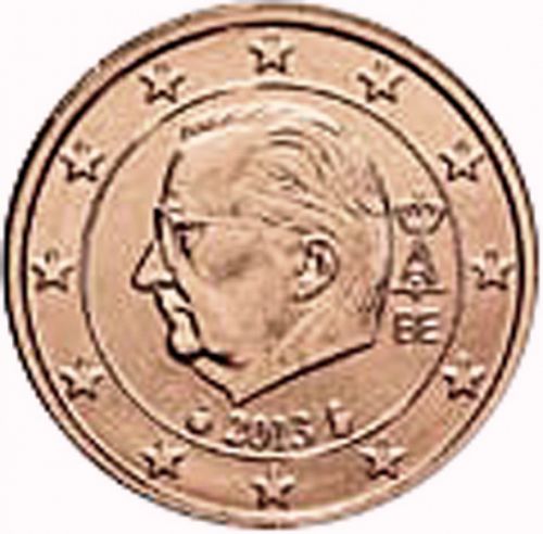 2 cent Obverse Image minted in BELGIUM in 2013 (ALBERT II - 3rd Series)  - The Coin Database