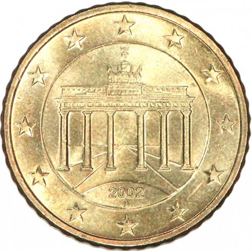 50 cent Obverse Image minted in GERMANY in 2002A (1st Series)  - The Coin Database