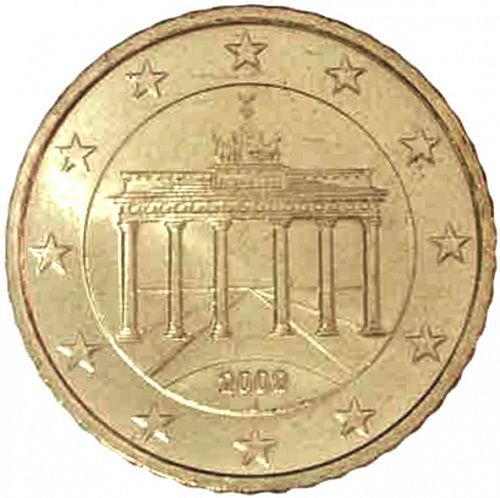 50 cent Obverse Image minted in GERMANY in 2002J (1st Series)  - The Coin Database