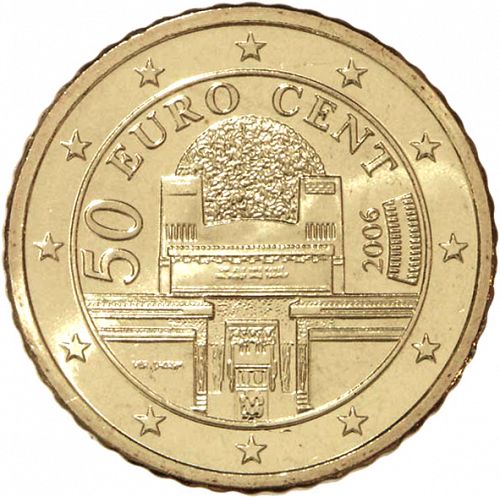 50 cent Obverse Image minted in AUSTRIA in 2006 (1st Series)  - The Coin Database