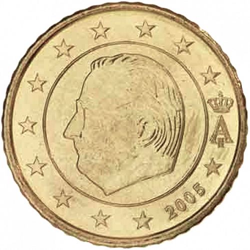 50 cent Obverse Image minted in BELGIUM in 2005 (ALBERT II)  - The Coin Database