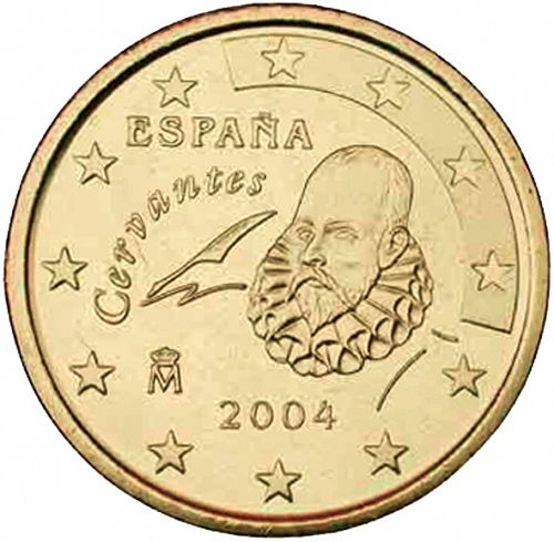 50 cent Obverse Image minted in SPAIN in 2004 (JUAN CARLOS I)  - The Coin Database