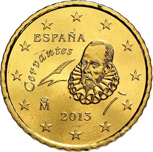 50 cent Obverse Image minted in SPAIN in 2013 (JUAN CARLOS I - 2nd Series)  - The Coin Database