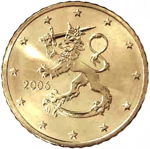 50 cent Obverse Image minted in FINLAND in 2006 (1st Series - M mark)  - The Coin Database